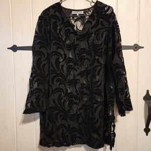 Stephanie Queller Blouse Button Front Size 20W